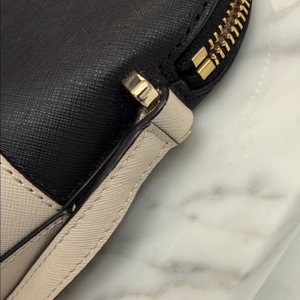 Kate Spade Black and Cream Crossbody Bag - Picture 6 of 8